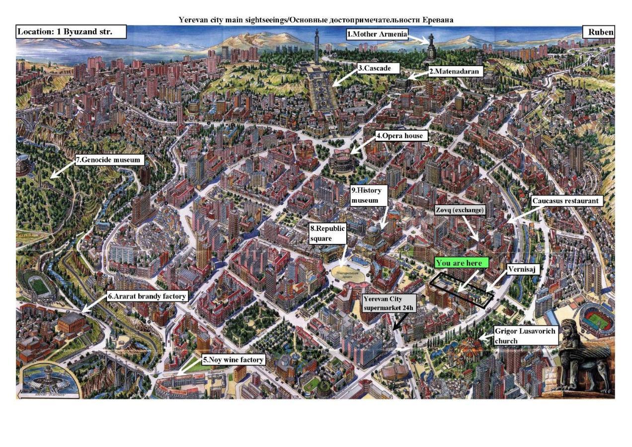 Vernisaj Apt At Republic Square & Ruben Tours Yerevan Bagian luar foto